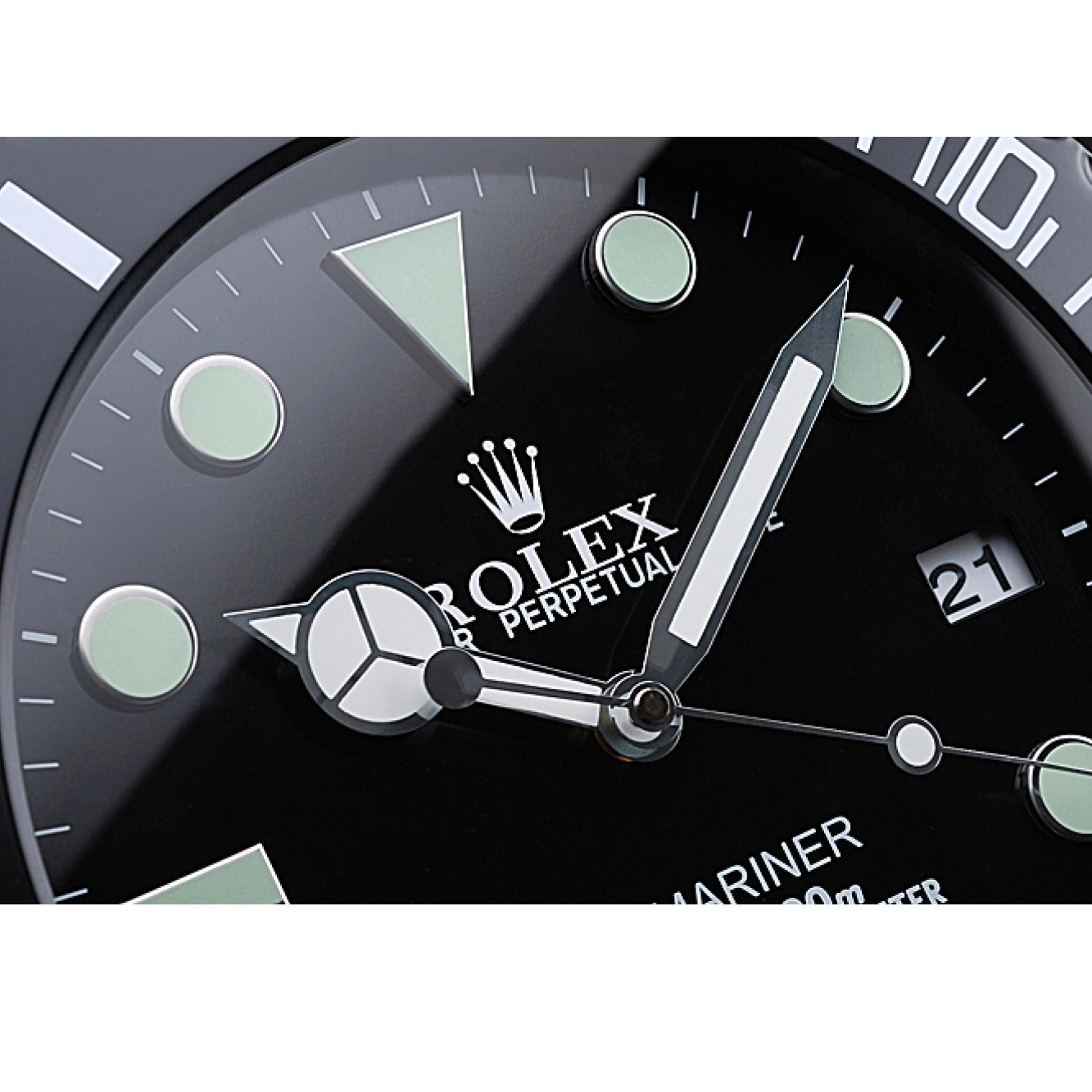 Aaa replica Wall 622474 Clock Rolex Submariner Black 0531